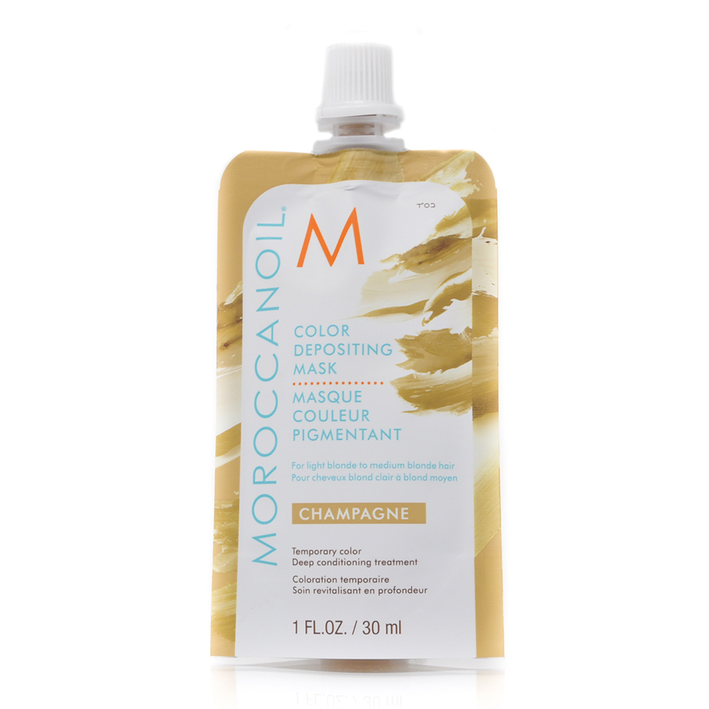 Moroccanoil Color depositing mask mini Тонуюча маска маленька Champagne